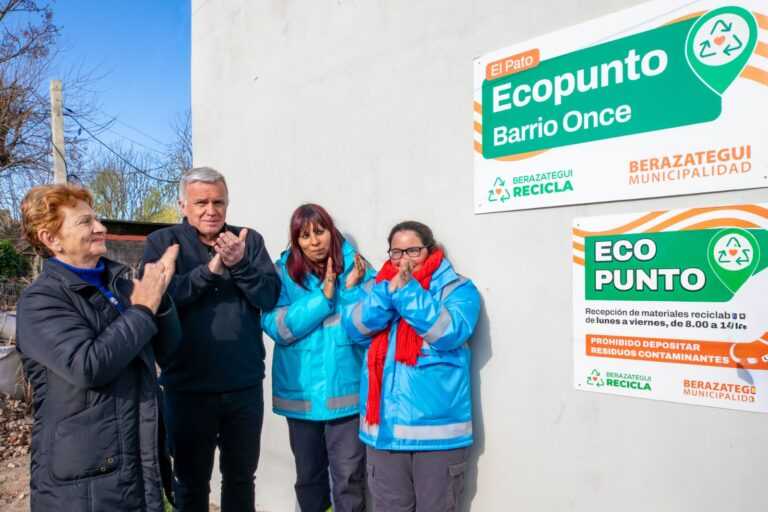Nuevo Ecopunto para el Barrio Once de El Pato
