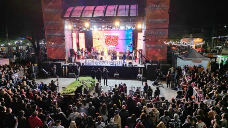 Berazategui celebra el 66° aniversario de su Autonomía con una gran fiesta popular