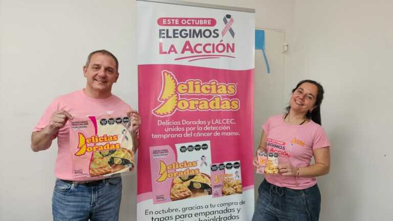 Vistió de rosa a su producto insignia